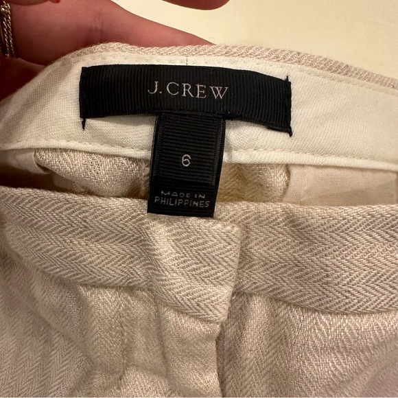 JCrew 100% Linen Women’s Trousers - Picture 4 of 7